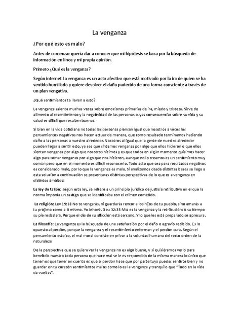 Venganza Y Redención 10