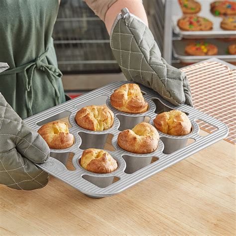 Chicago Metallic Cup Oz Non Stick Aluminized Steel Popover Pan