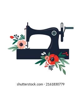 990 Floral Sewing Machine Images Stock Photos Vectors Shutterstock