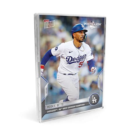 Los Angeles Dodgers Topps Now Jp Postseason Card Team Set