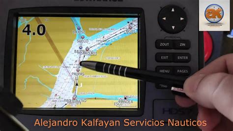 Como Se Navega Con Un GPS Marino YouTube