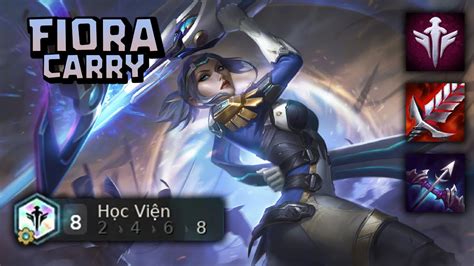 TFT 8 ACADEMY FIORA CARRY HYPERROLL YouTube