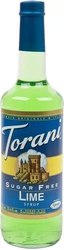 Jarabe Torani Sabor Lima 750 Ml Para Soda Italiana Envío gratis