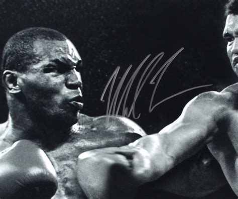 Mike Tyson Signed 16x20 Photo Jsa Coa