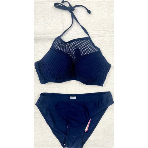 Bikini mảnh lưới xanh than Ảnh chụp thật Shopee Việt Nam