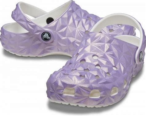 Dzieci Ce Buty Chodaki Crocs Classic Iroodescent Geo Clog