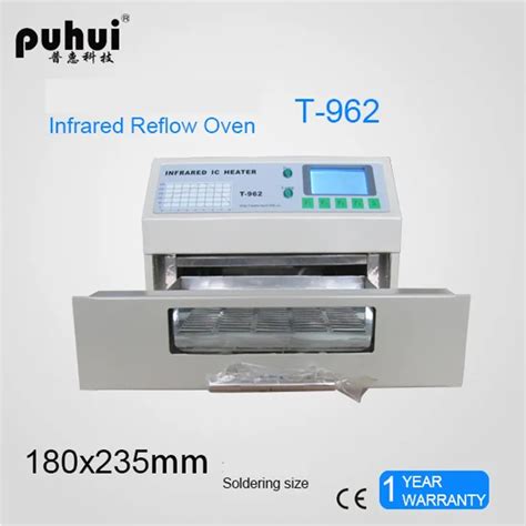 Puhui T T Reflow Oven Infrared Ic Heater Soldering Machine W