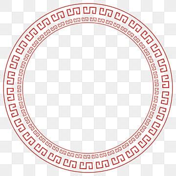 Chinese Window Frame Vector Hd PNG Images Chinese Style Round Frame