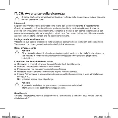 Viessmann Elektronik Vc Vitoconnect User Manual Vitoconnect