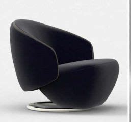 An Image Of A Chair That Is Black And White