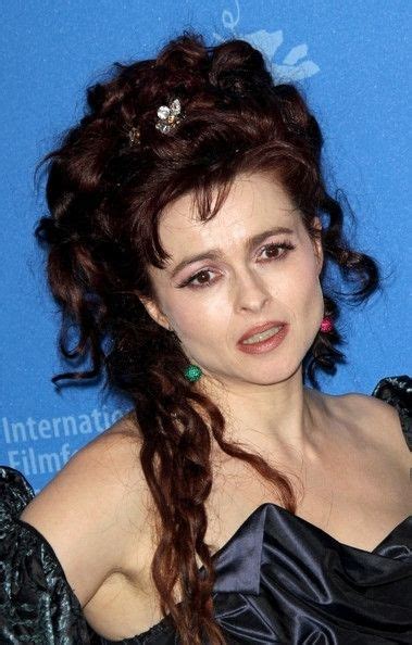 Helena Bonham Carter Updo Helena Bonham Carter Screen Actors Guild