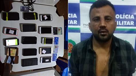 Homem é preso no Villa Mix 12 celulares roubados Jornal Opção