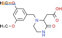 Dimethoxybenzyl Oxo Piperazinyl Acetic Acid