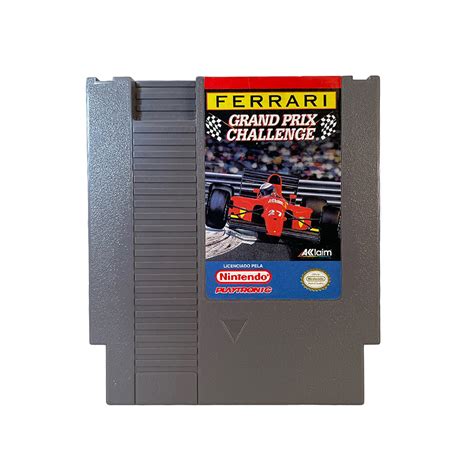 Jogo Ferrari Grand Prix Challenge Nes Meugameusado