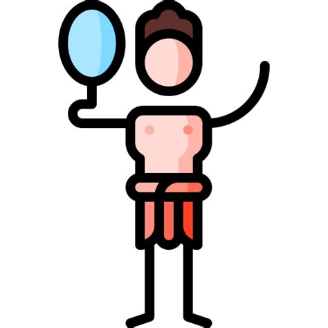 Narcissus Puppet Characters Lineal Color Icon