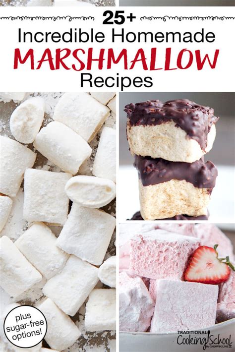 25 Incredible Homemade Marshmallow Recipes Sugar Free Options