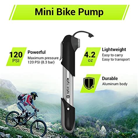 Compact And Powerful Mini Aluminum Bike Pump Psi