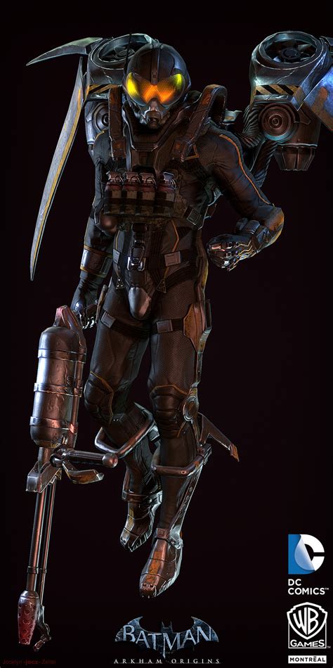 Batman Arkham Origins Firefly Figure