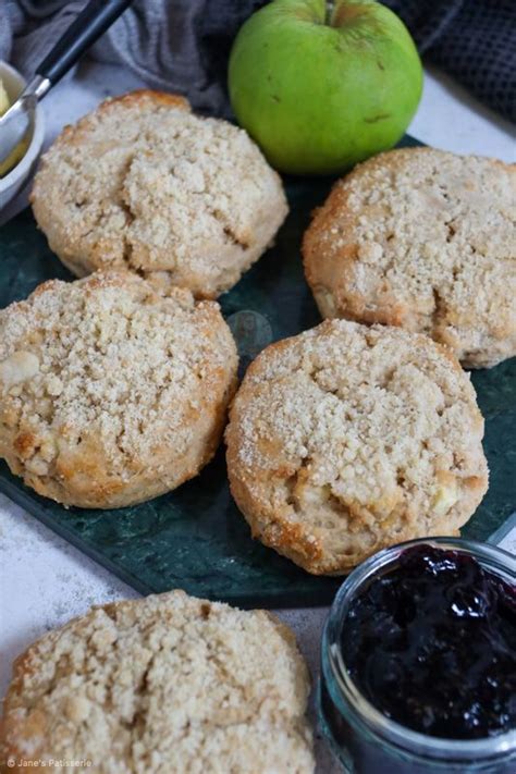 Apple Crumble Scones Jane S Patisserie Apple Crumble Apple Scones