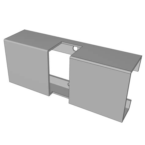 V Slide Pour Fixation De Lhabillage Vertical Le Long Des Profil S V