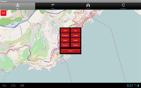 Monaco Onboard Map Mobile GPS Apps App On Amazon Appstore