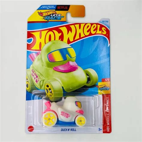 Hot Wheels Duck N Roll Let S Race Glow Main Line MercadoLivre