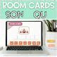 French Phonics Sounds Graphème QU BOOM CARDS SET 2 by Digital For French