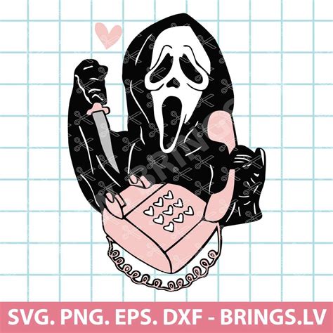 Ghostface Svg Premium And Free Svg Dxf Png Cut Files For Cricut