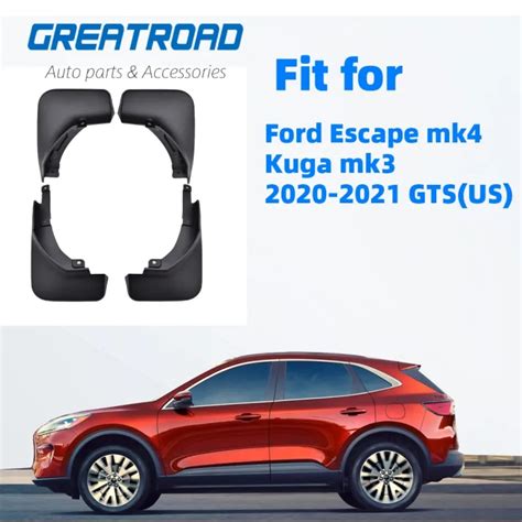 4pcs Car Mudflaps For Ford Escape Mk4 Kuga Mk3 2020 2021 Mud Flaps