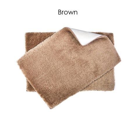 Ultra Plush Bath Rug Set with Non-Skid Backing - 6 Colors