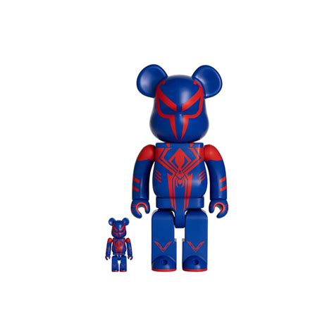 Bearbrick x Marvel Spider-Man 2099 100% & 400% SetBearbrick x Marvel ...