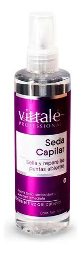 Seda Capilar Vittale 125 Ml Sella Repara Las Puntas Abiertas