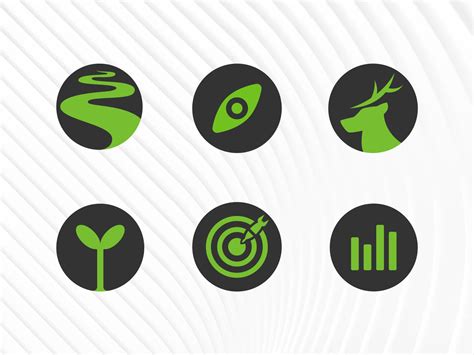 Green Icon by Milo Miao on Dribbble