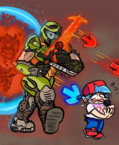 DOOM Eternal Crossover Fan art | Doom demons, Doom, Combat fan