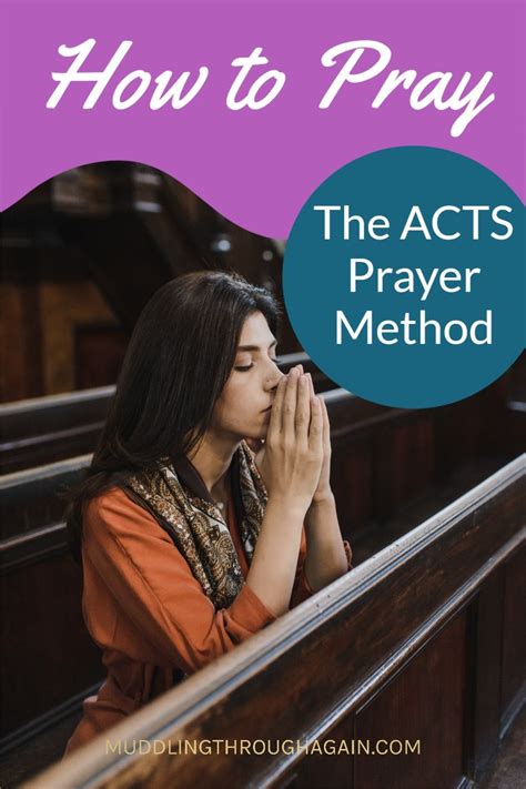 Start Praying Daily With The Acts Method Of Prayer Artofit