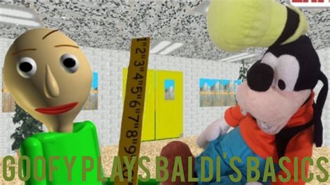 The Goofy Channel Goofy Plays Baldis Basics Youtube