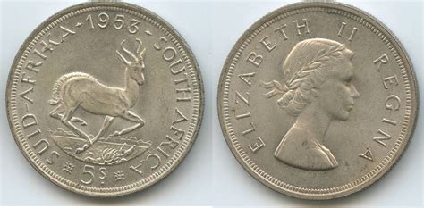 S Dafrika Shillings Silber M Springbock King George Vi