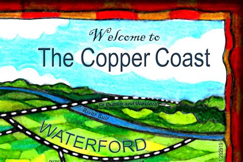 The Copper Coast Map - The Art Hand