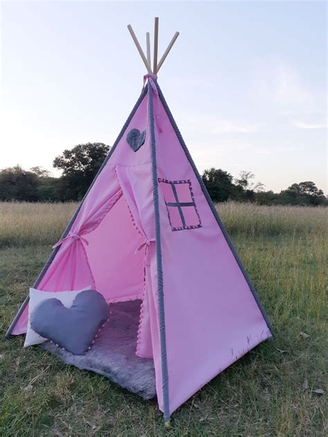 Tipis Casita Infantil Tienda Teepee Para 2 Niños Ó Niñas Mercado Libre