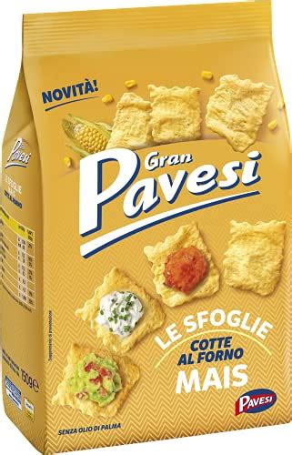 Gran Pavesi Cracker Le Sfoglie Al Mais Cotte Al Forno Senza Olio Di