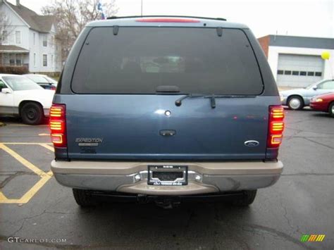 2000 Medium Wedgewood Blue Metallic Ford Expedition Eddie Bauer 4x4 22215237 Photo 5