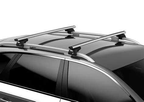 Barras Portaequipajes De Aluminio Para Coches Con Railing De Origen