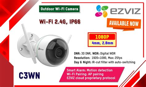 C3WN - Best Ezviz Outdoor Wi-Fi Camera in Colombo Sri Lanka
