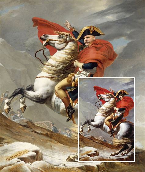 Napoleon General Painting, Personalized Custom Portrait in Classical ...