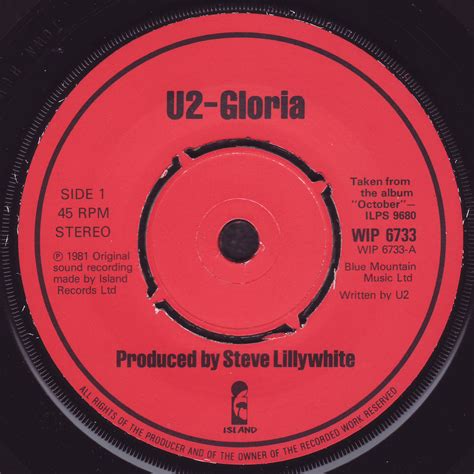 Gloria - U2 Collector