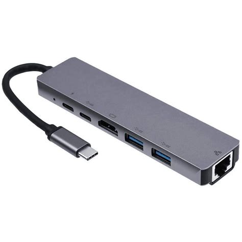 Hub Tipo C Multipuerto En Hdmi K Ethernet Usb Nexos Group