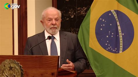 Luanda Angola Declara O Imprensa Do Presidente Lula E