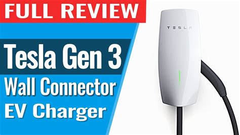 Tesla Gen Wall Connector Review Youtube