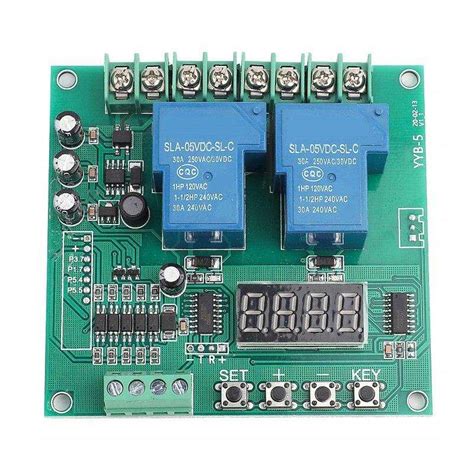 Forward Reverse Motor Controller Board V V Motor Two Relay Delay