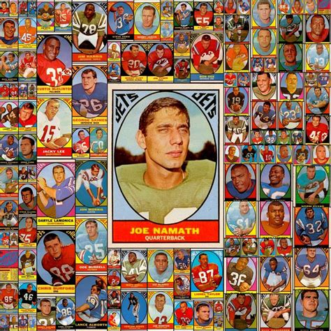 1967 Topps Football Complete Set Sports Pictures Baseball Cards